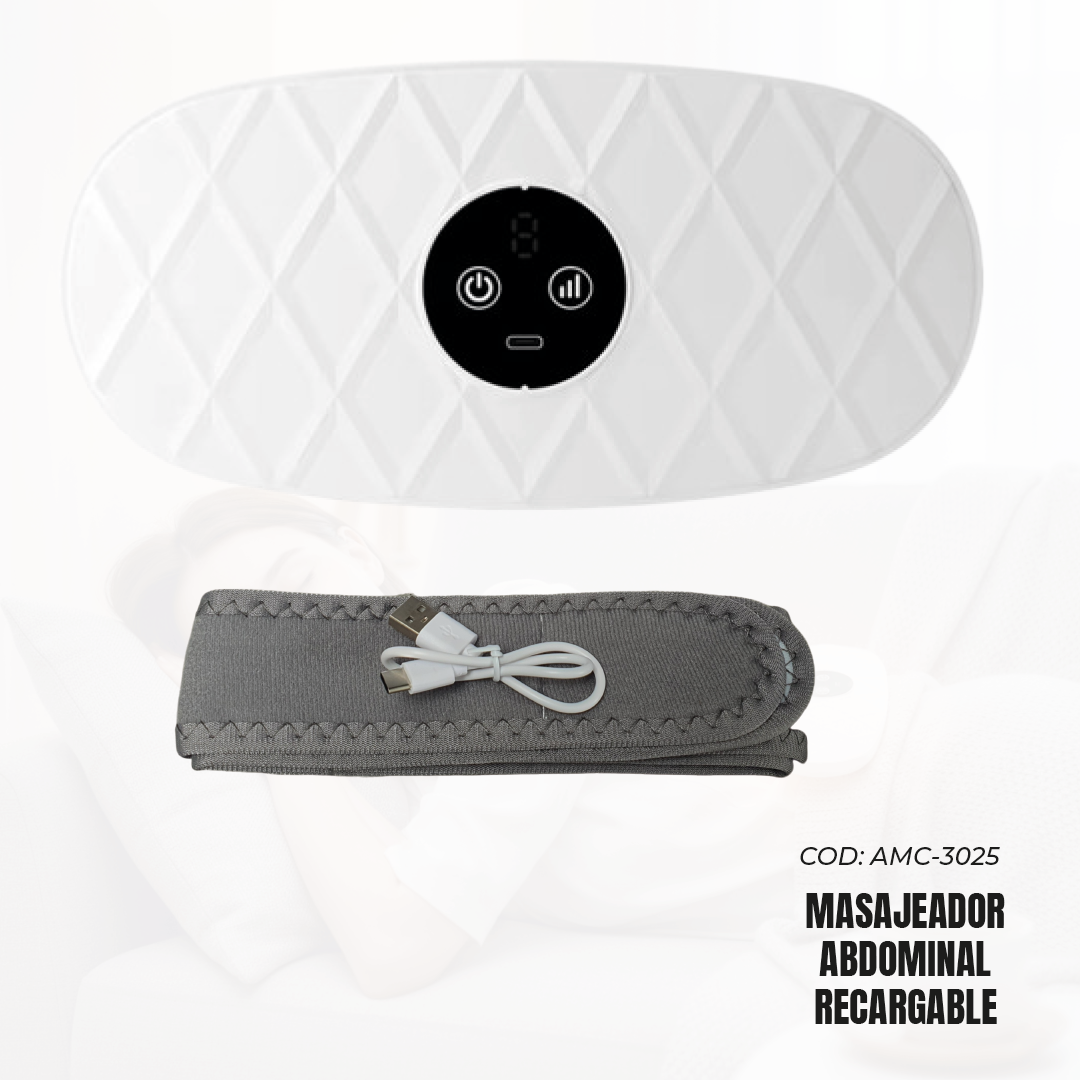 MASAJEADOR ABDOMINAL RECARGABLE